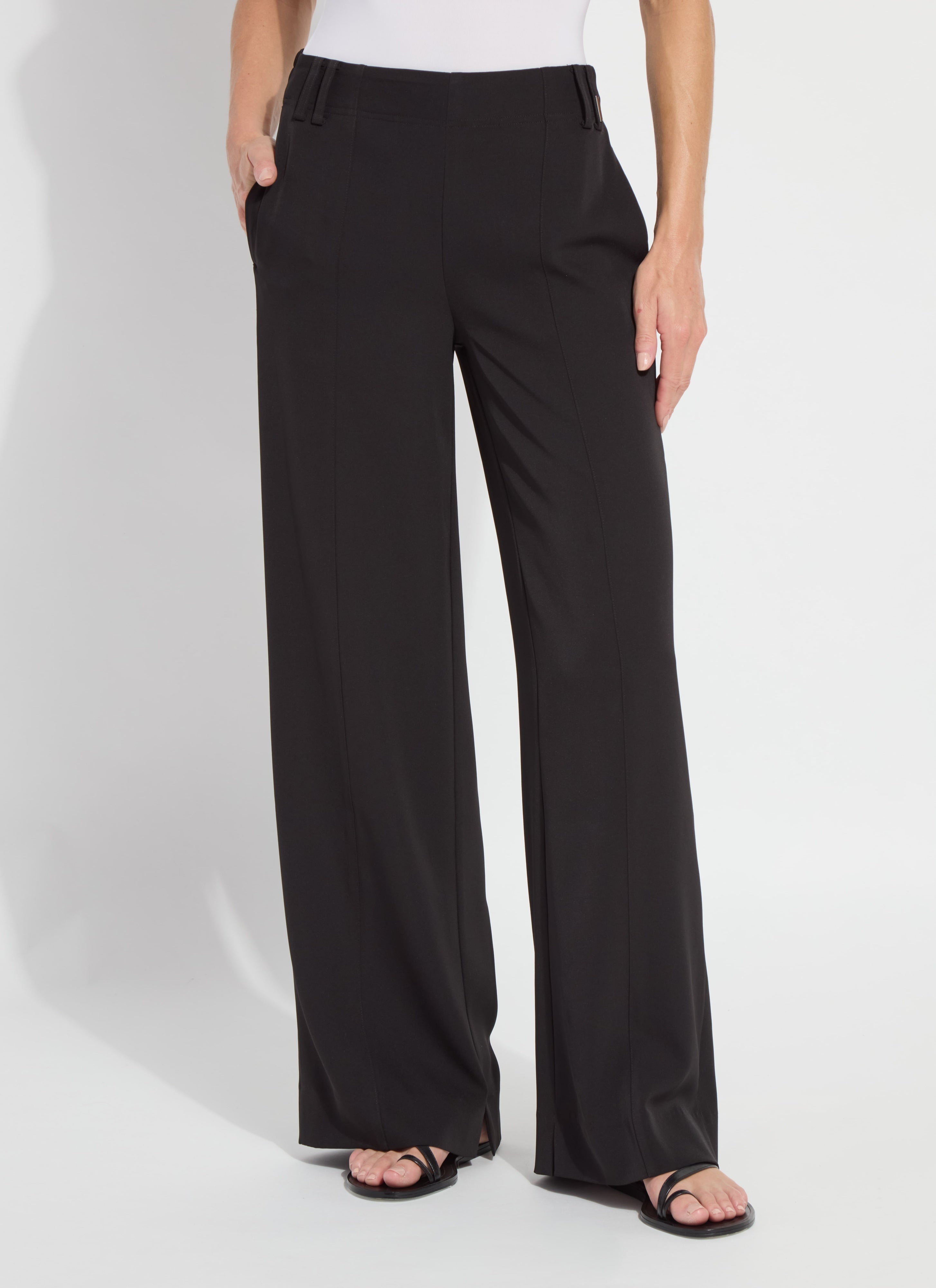 Ellison Elasticated Waistedband Trouser Black