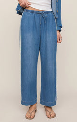 The Sidelines Denim Track Pants Dreamstate