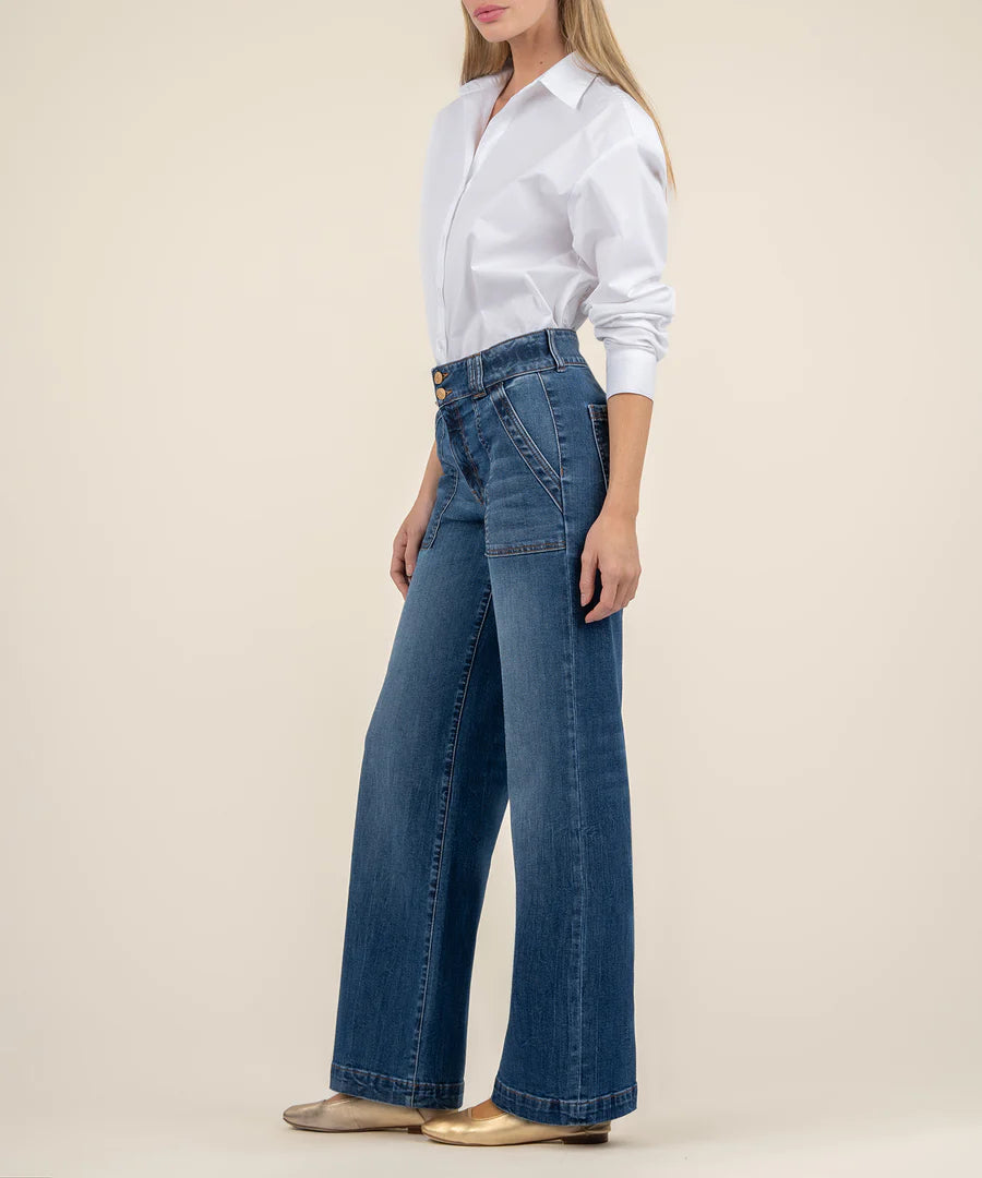 Jodi High Rise Wide Leg Jeans Fairness