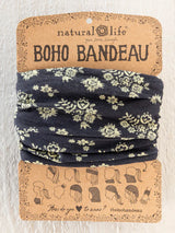 Full Boho Bandeau Black Cluster Medallions