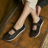 Alina Mary Jane Sneaker Brown