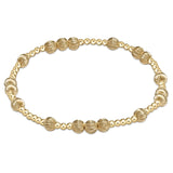 Hope Unwritten Dignity Bead Bracelet Gold