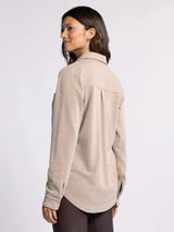Lewis Button Up Shirt Clove Heather