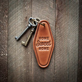 Motel Style Leather Keychain