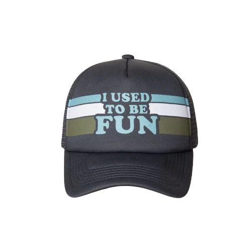I Used To Be Fun Retro Trucker Hat