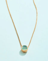 Sea Foam 18" Lighthouse Necklace