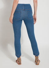 Lauren Crop Pull On Pant Midwash
