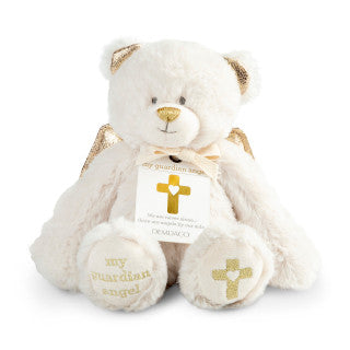 Guardian Angel Bear Plush - 7"
