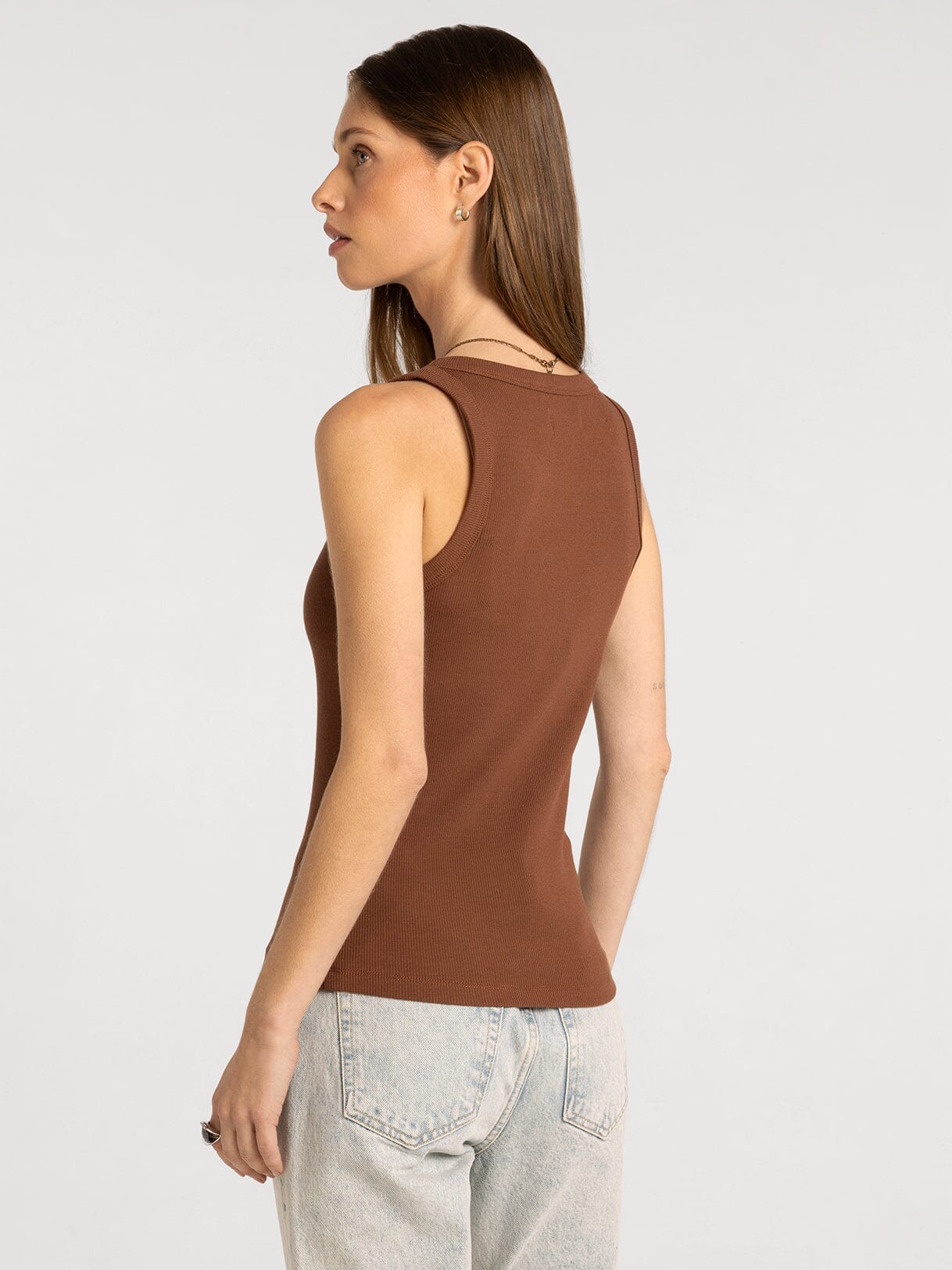 Edlin Layering Tank Friar Brown