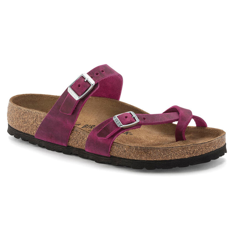 Mayari Sandals Festival Fuchsia Oiled Leather