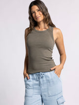 Edlin Layering Tank Caper Green Heather
