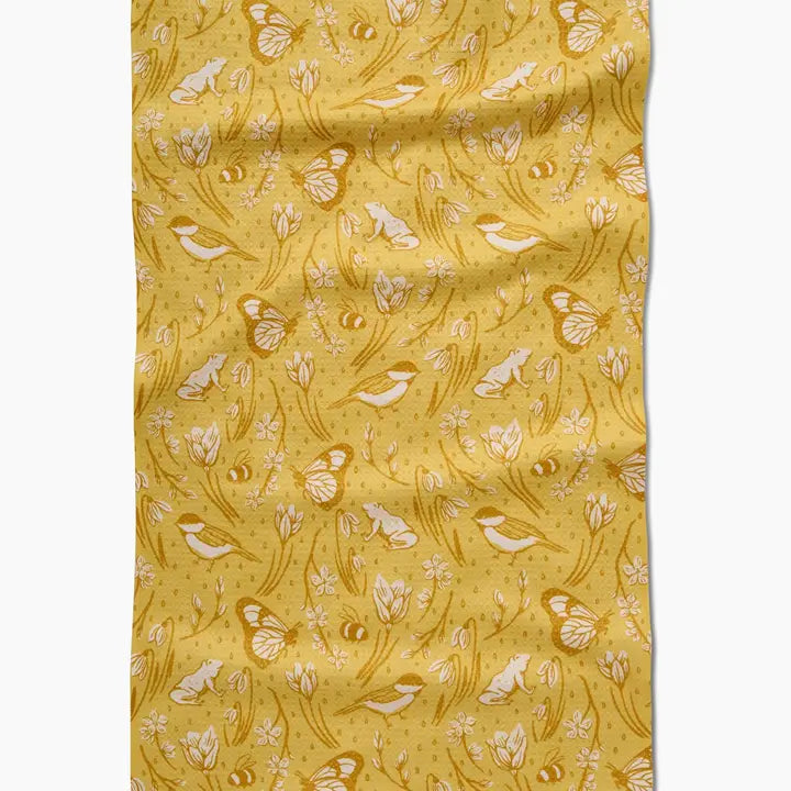 Geometry Tea Towel Signs of Spring