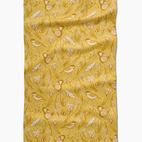 Geometry Tea Towel Signs of Spring