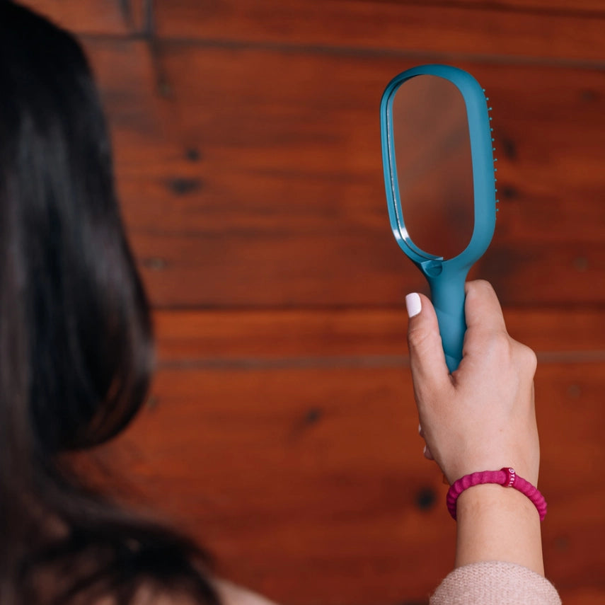 Teleties Hair Brush Teal with It - Thick Hair