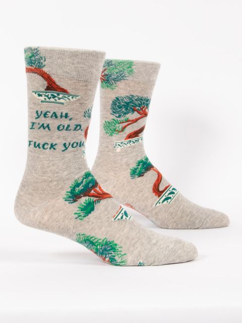 Men's Sassy Crew Socks