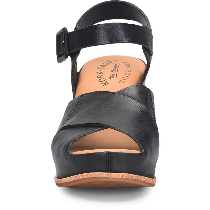 San Isabel Heeled Sandals Black