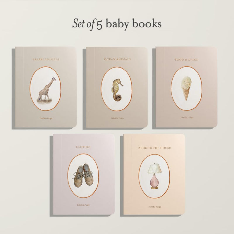 Our Little Library Vol. 2: A Vocabulary Board Book Set For Babies