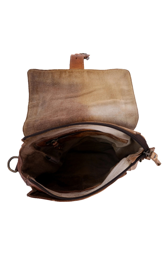 Ainhoa LTC Crossbody Cafe Latte Tie Dye