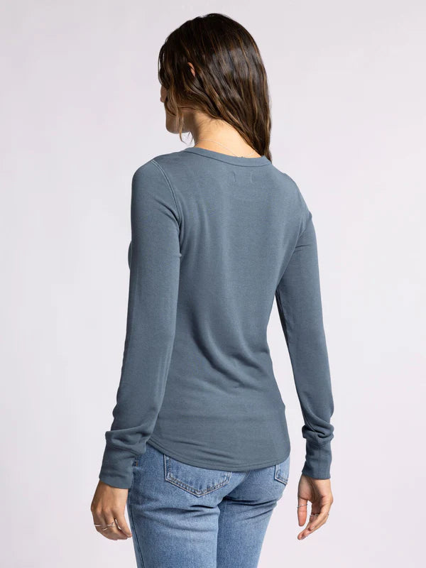 Stacy Long Sleeve Top Dark Spruce