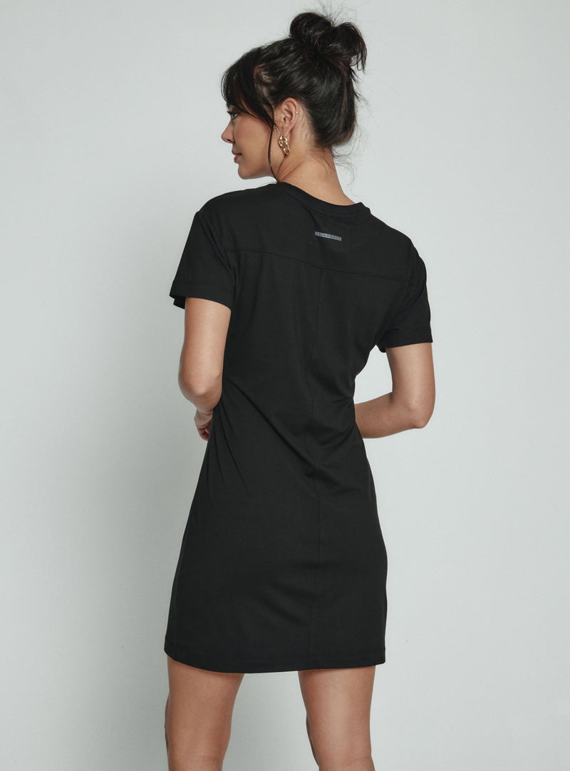 Core T Shirt Dress Black