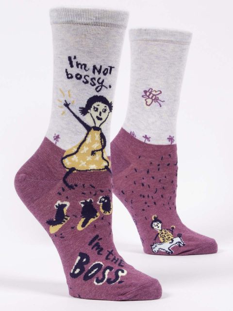 Women's Sassy Crew Socks
