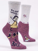 Women's Sassy Crew Socks