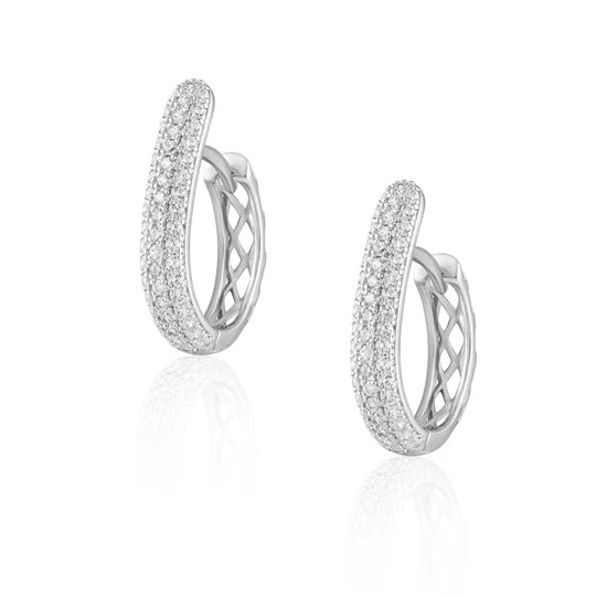 Daphne Hoops Silver