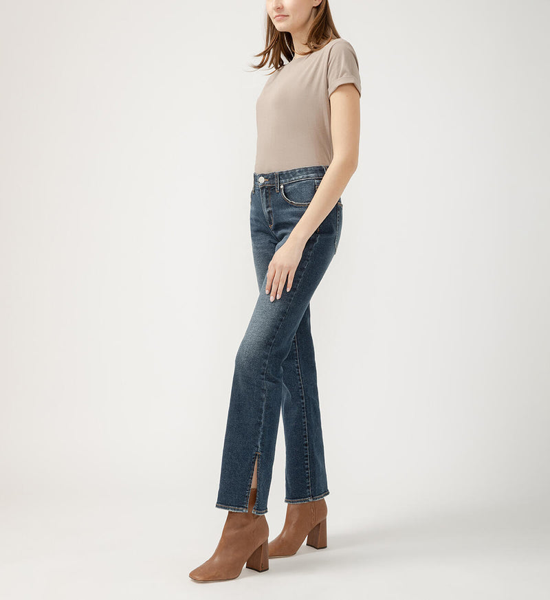 Eloise Slit Hem Jeans Rosier