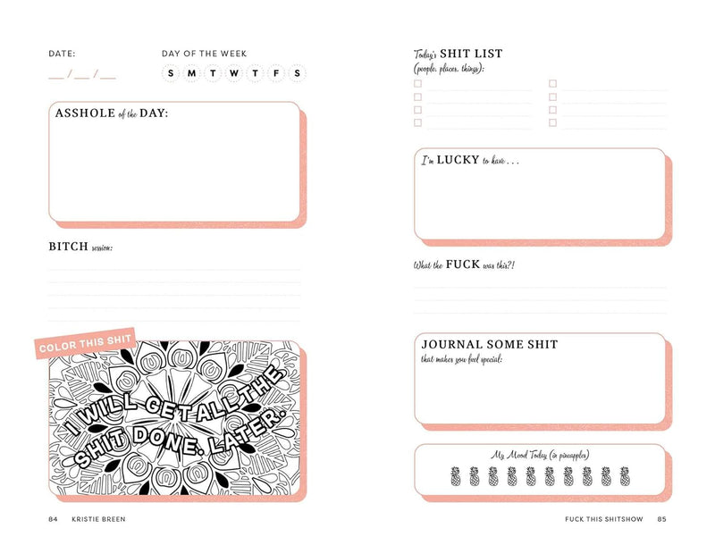 Fuck This Shitshow Gratitude Journal