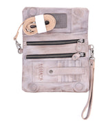 Cadence Convertible Wallet Light Grey Rustic
