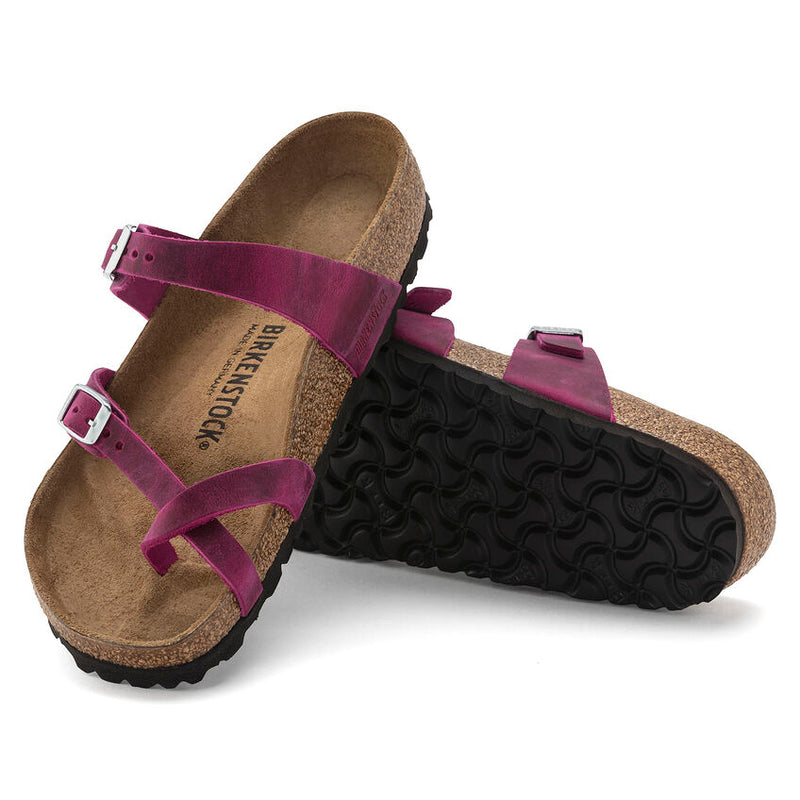 Mayari Sandals Festival Fuchsia Oiled Leather