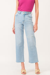 Holly Super High Rise Clean Hem Jeans Austin