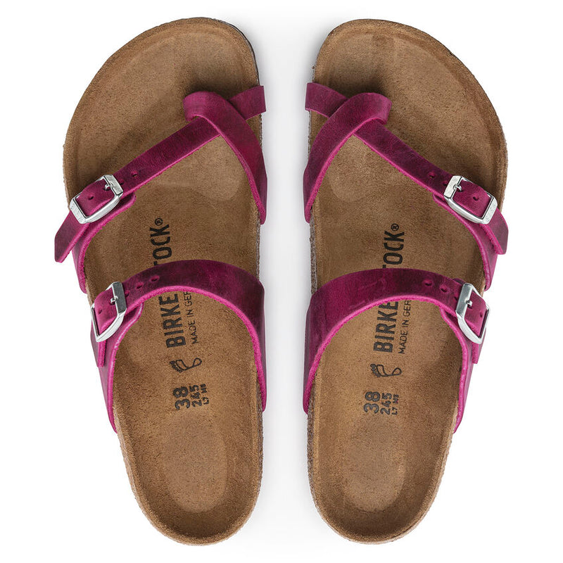 Mayari Sandals Festival Fuchsia Oiled Leather