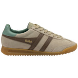 Torpedo Sneakers Bone, Otter + Green Mist