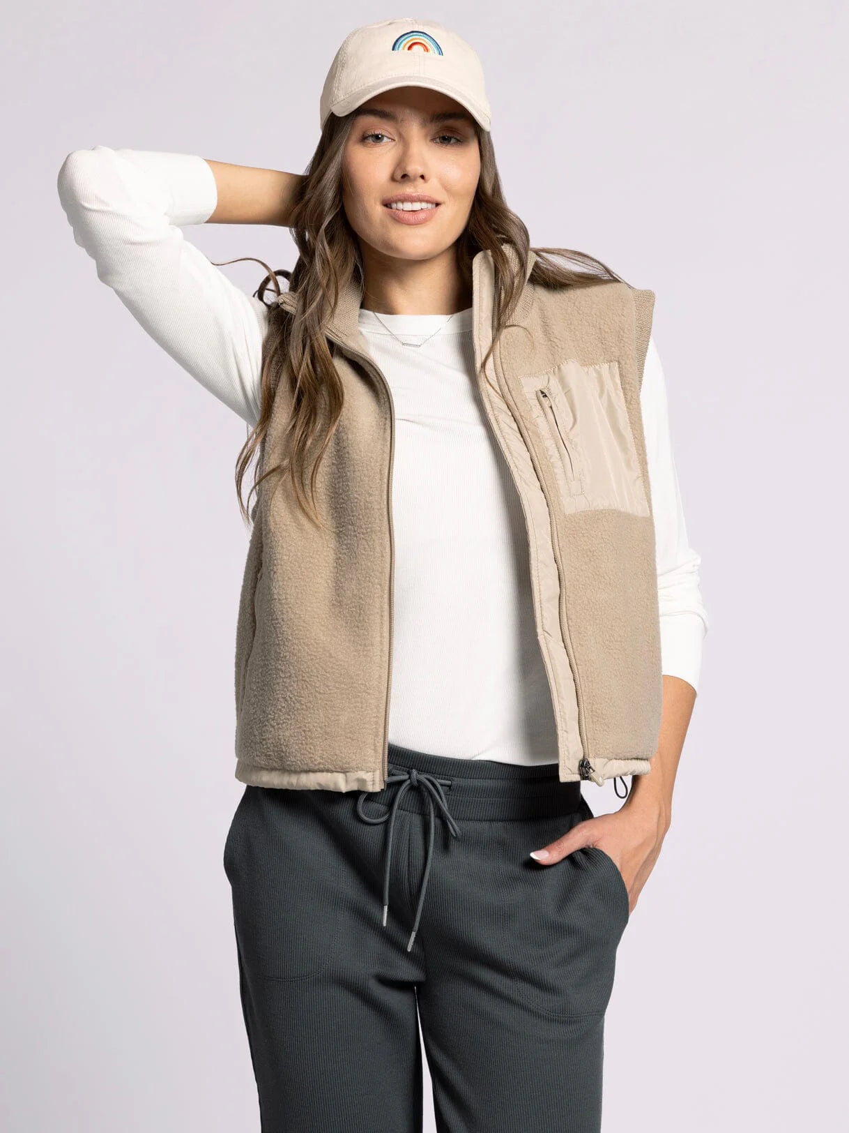 Bretta Vest Taupe