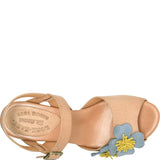 Garden Platform Heels Off White