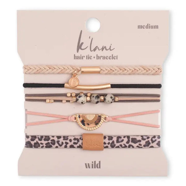 Hair Tie Bracelets Wild | Medium