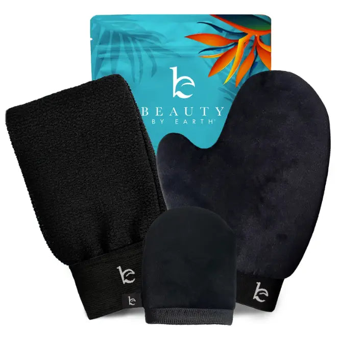 Self Tanner Body & Face Applicator & Exfoliating Glove