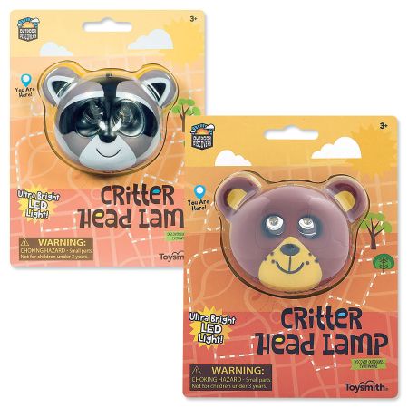 Asst. Outdoor Discovery Critter Head Lamp