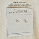 Fan Girl-Crystal Stud Earrings