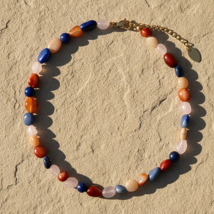 Radiant Harmony Stone Necklace