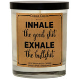 USA Made Kraft Label Snarky Candle - 10 OZ