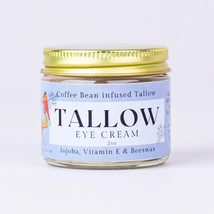 Coffee Bean Infused Tallow Eye Cream - 9 OZ