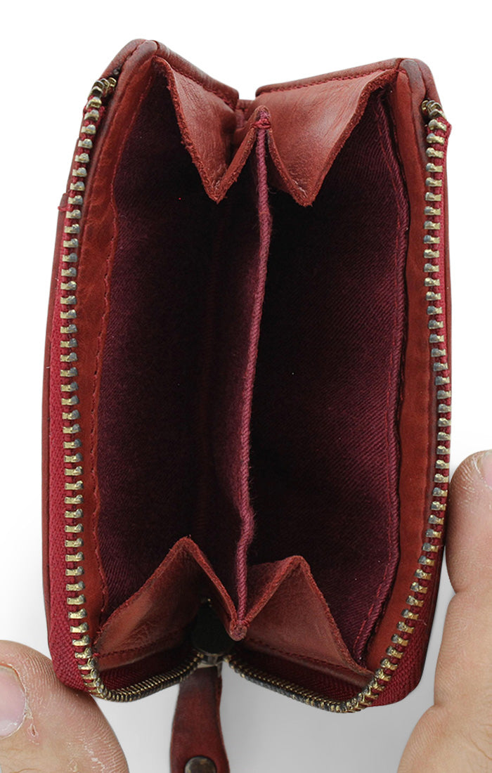 Ava Wallet Red Dip Dye