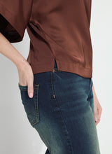 Ginger Mix Media Dolman Tee Maple