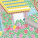 Lifelines FlowArt Dot By Letter Book Cozy Cottage