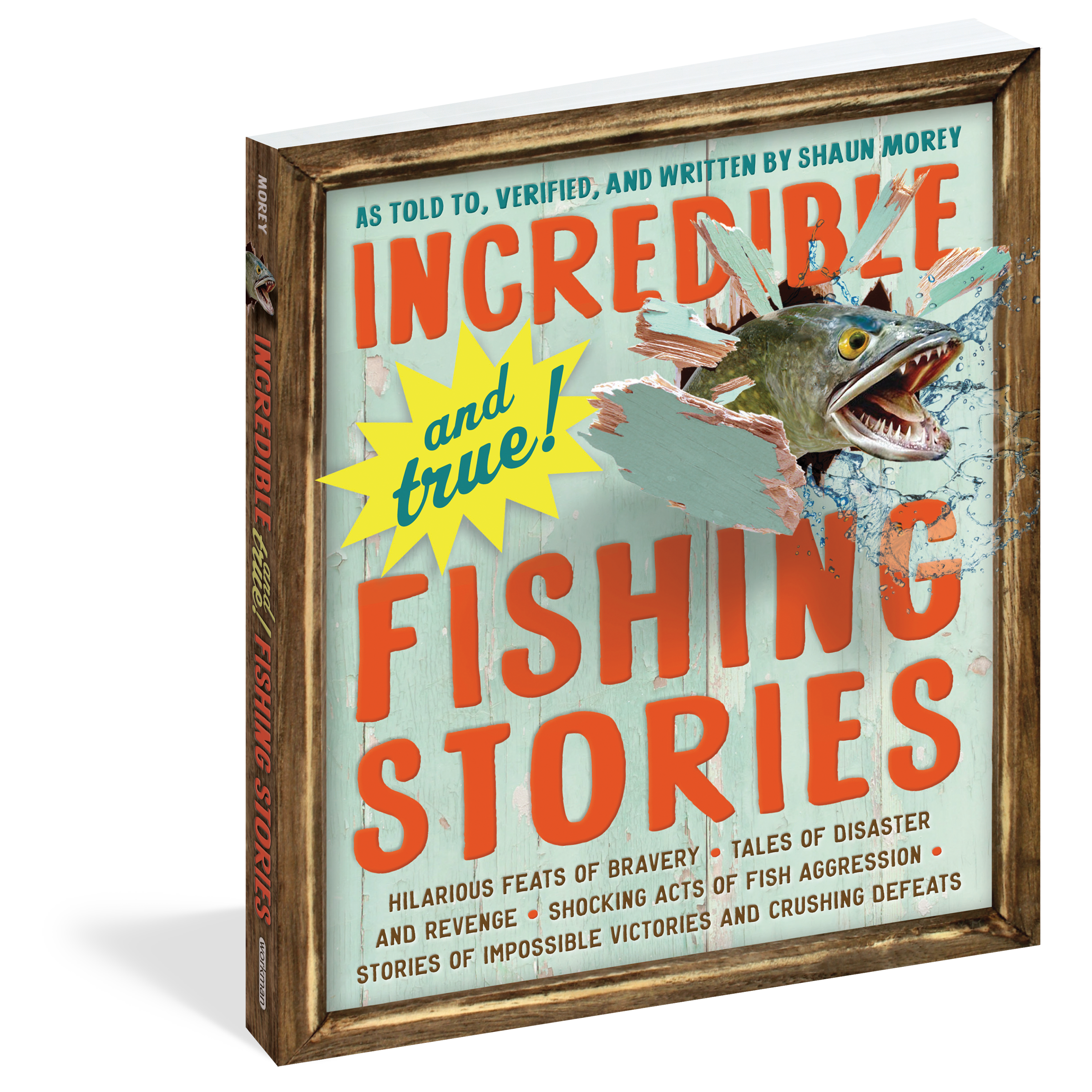 Incredible & True Fishing Stories Book