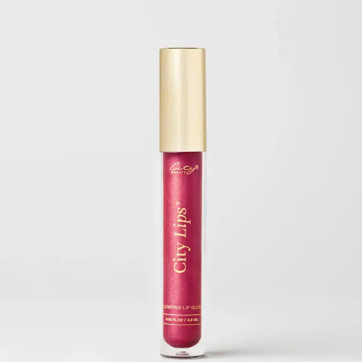 City Lips Plumping Gloss Raspberry