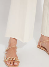 Erin High Waist Wide Leg Denim Pants Oat