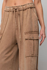 Feeling Good Utility Pull On Pants Latte
